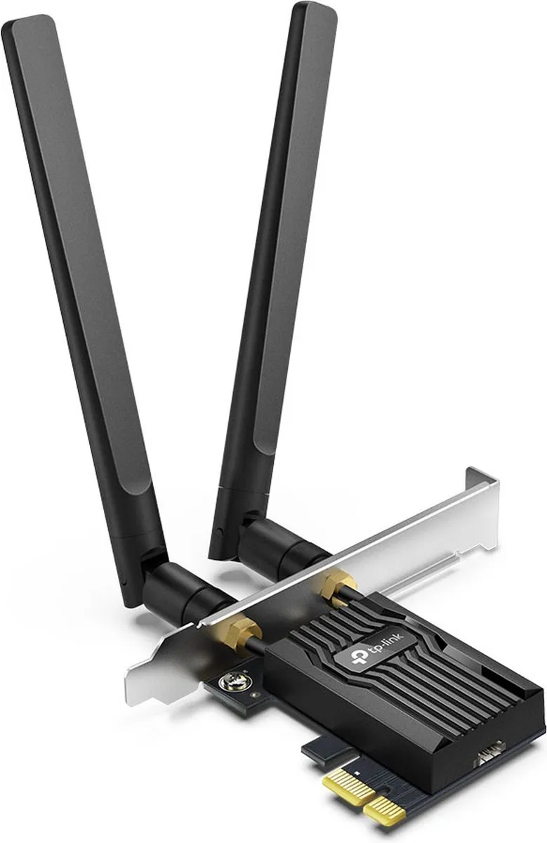 TP-Link Archer TX55E Netwerkkaart - 2402 Mbit/s - Zwart