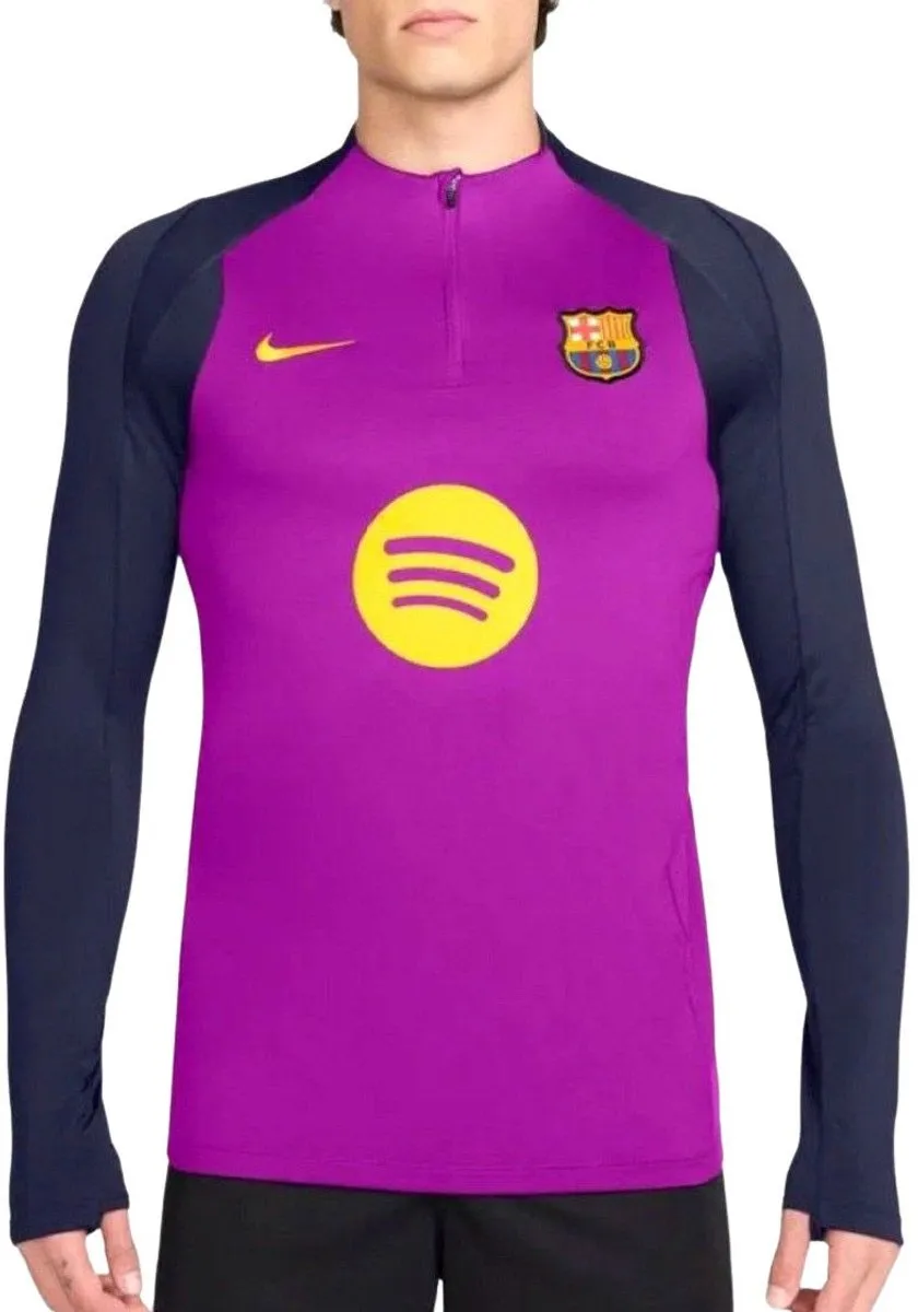Nike FC Barcelona Dri-FIT Strike Sporttrui - XL - Paars/Donkerblauw/Geel