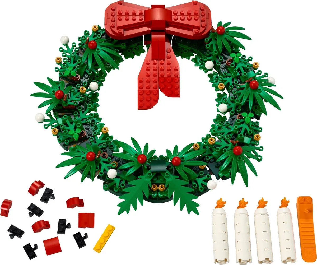 LEGO Kerstkrans 2-in-1 40426 - 510 Stukken - Multicolor - afbeelding 2 van 3