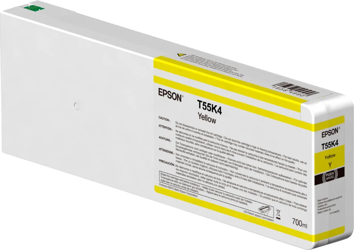 Epson T55K400 Inktcartridge Geel - C13T55K400