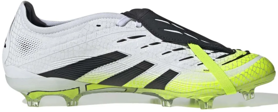 adidas Predator Pro FG JS4071 Voetbalschoenen - 46 - Wit/Zwart/Geel