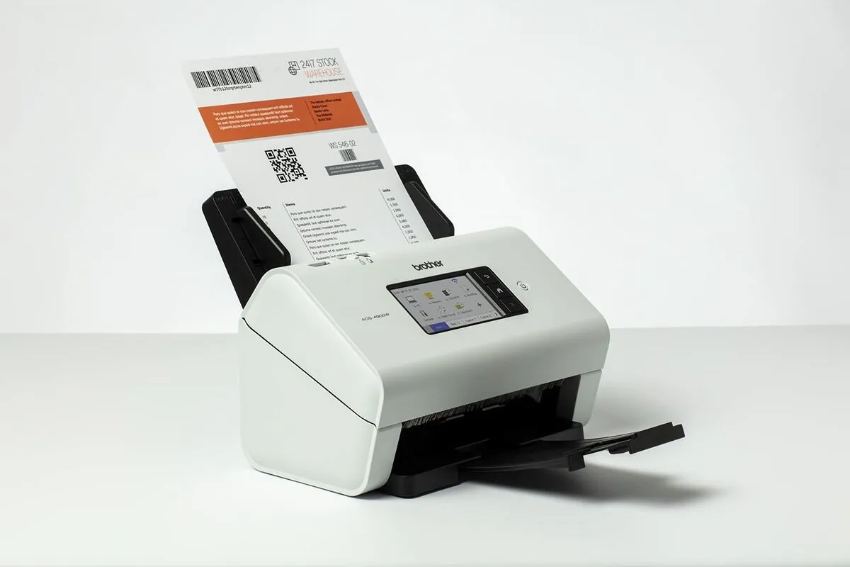 Brother ADS-4900W Scanner - A4 - Wit/Zwart