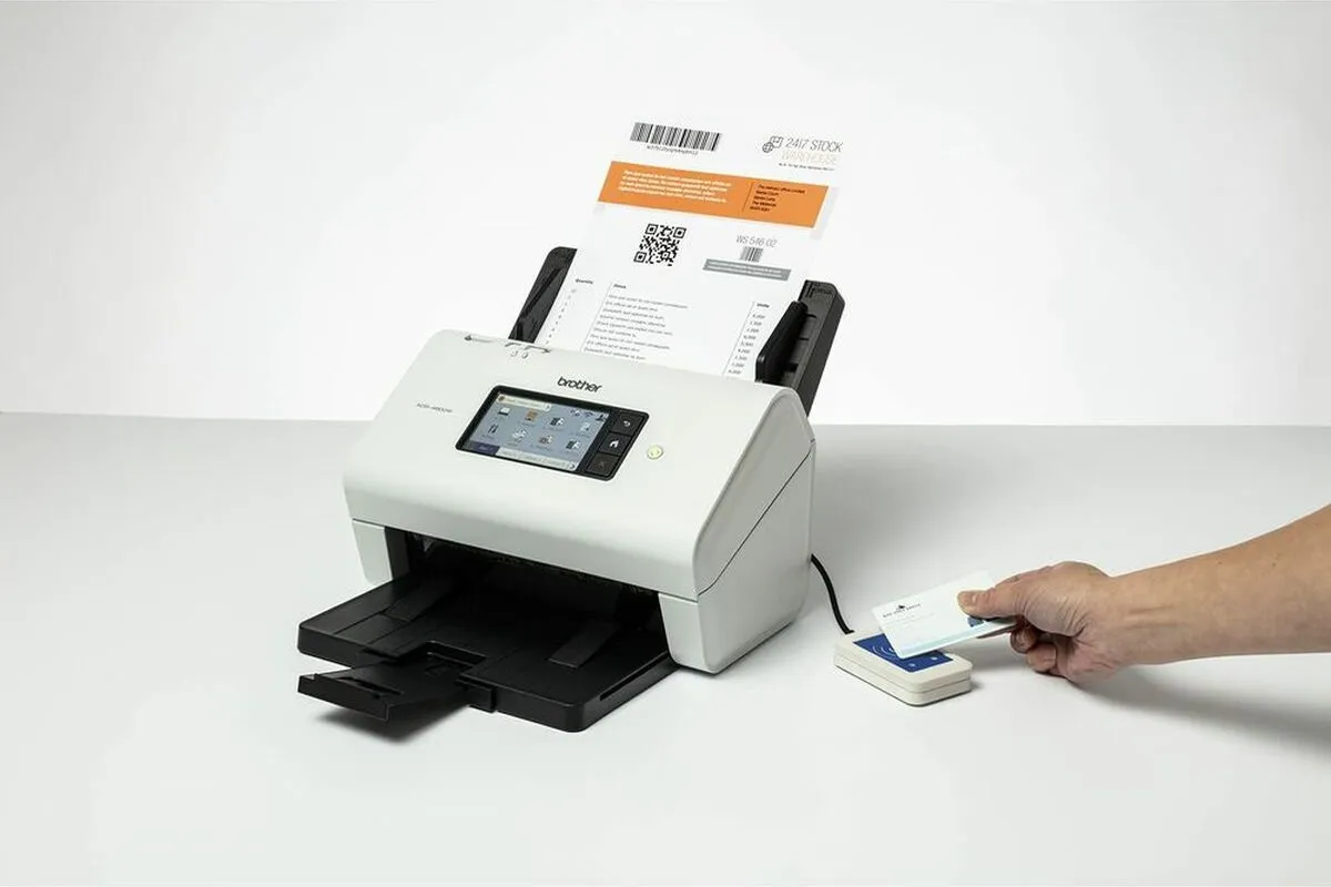 Brother ADS-4900W Scanner - A4 - Wit/Zwart