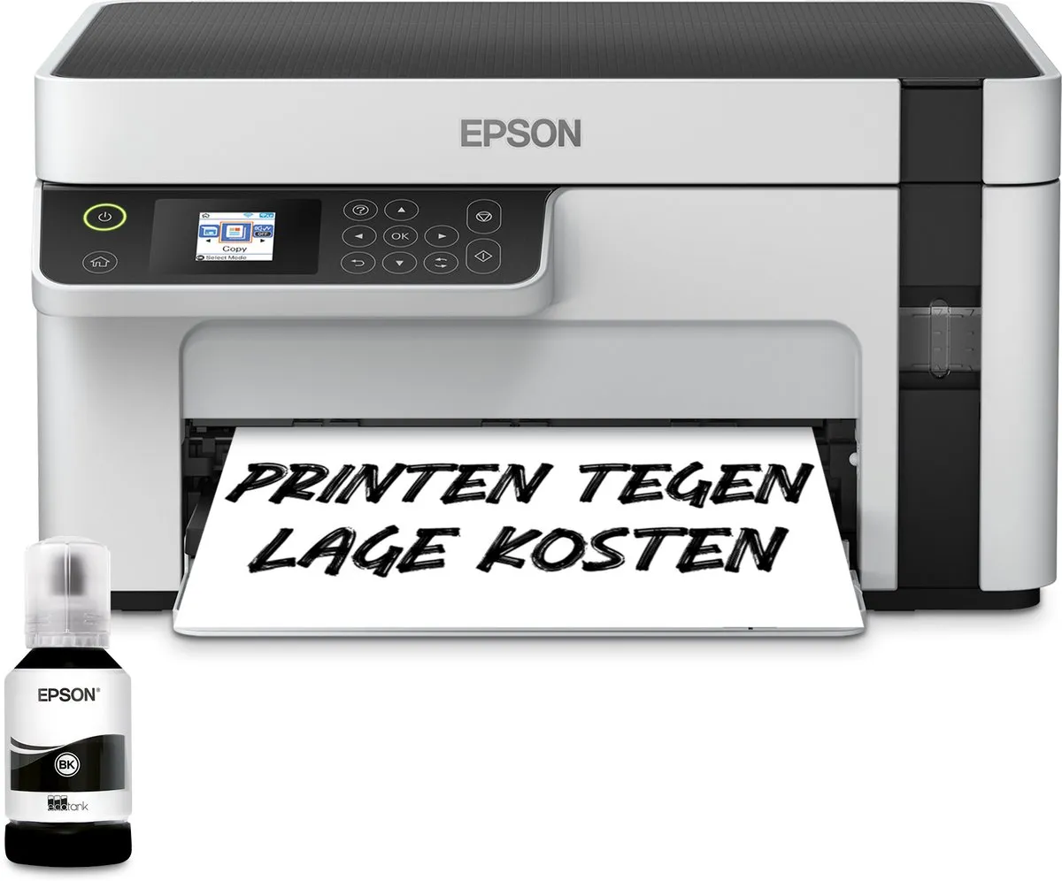 Epson EcoTank ET-M2120 Multifunctionele Printer - Zwart