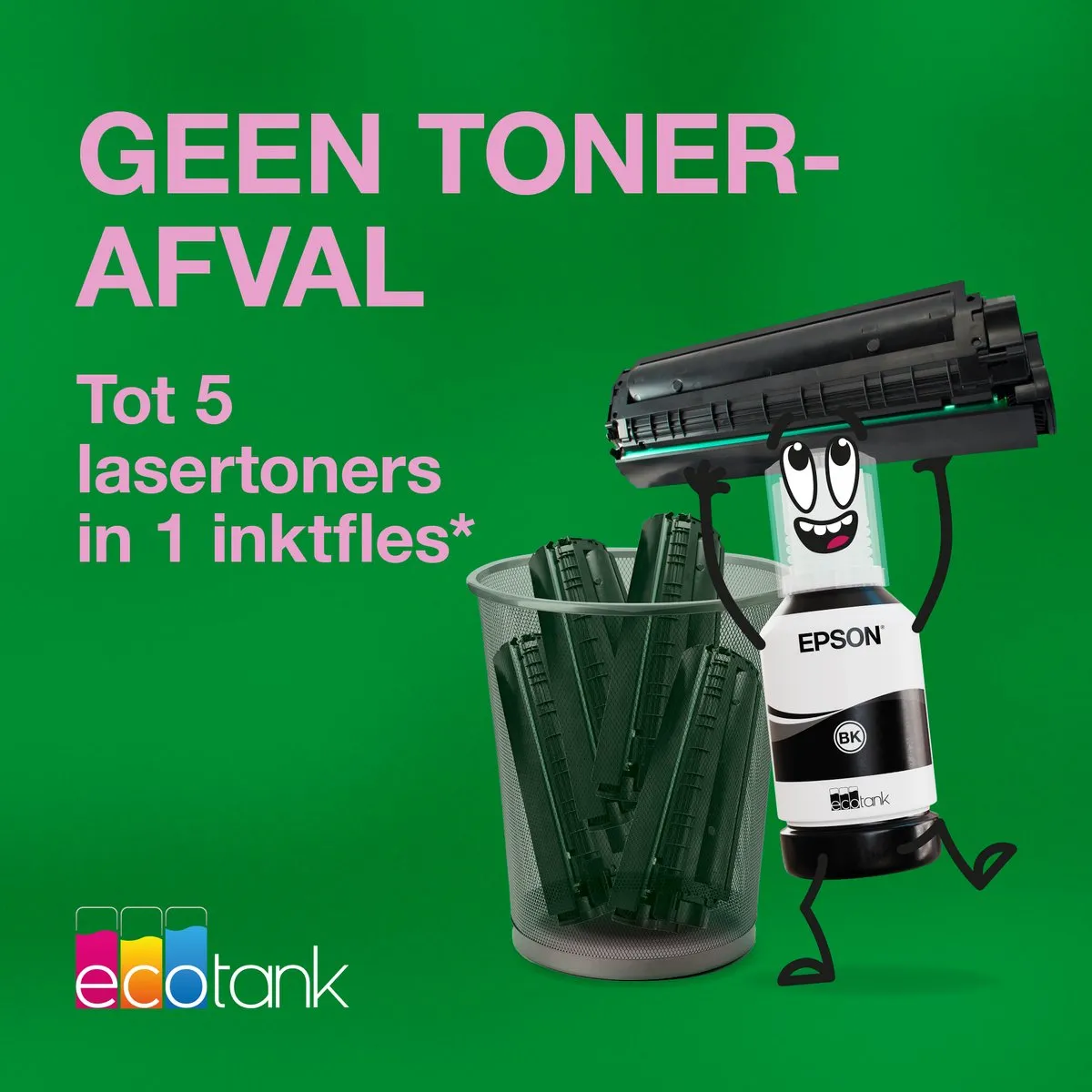 Epson EcoTank ET-M2120 Multifunctionele Printer - Zwart