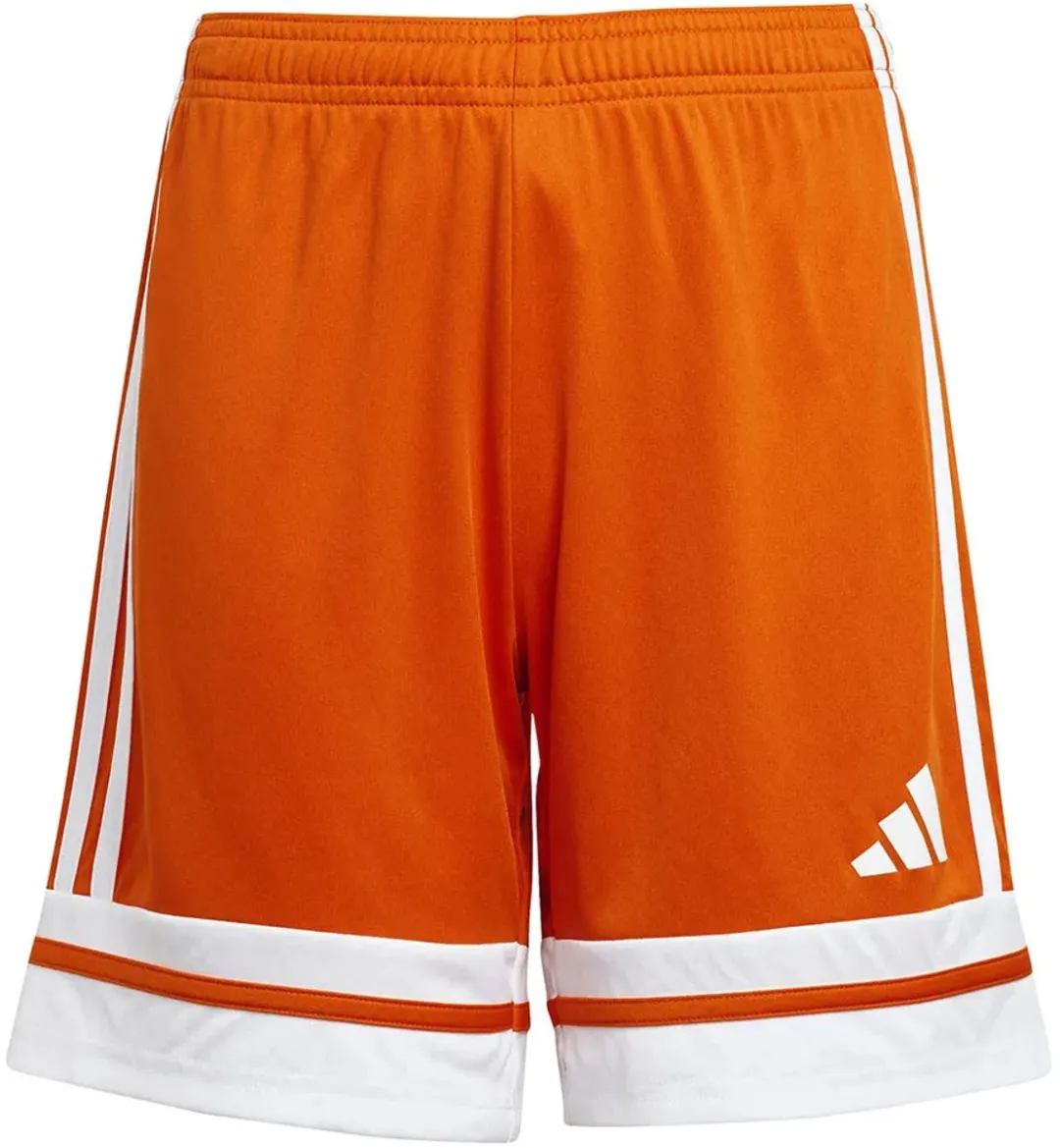 Adidas Squadra 25 Korte Broek - 5-6 jaar - Oranje/Wit