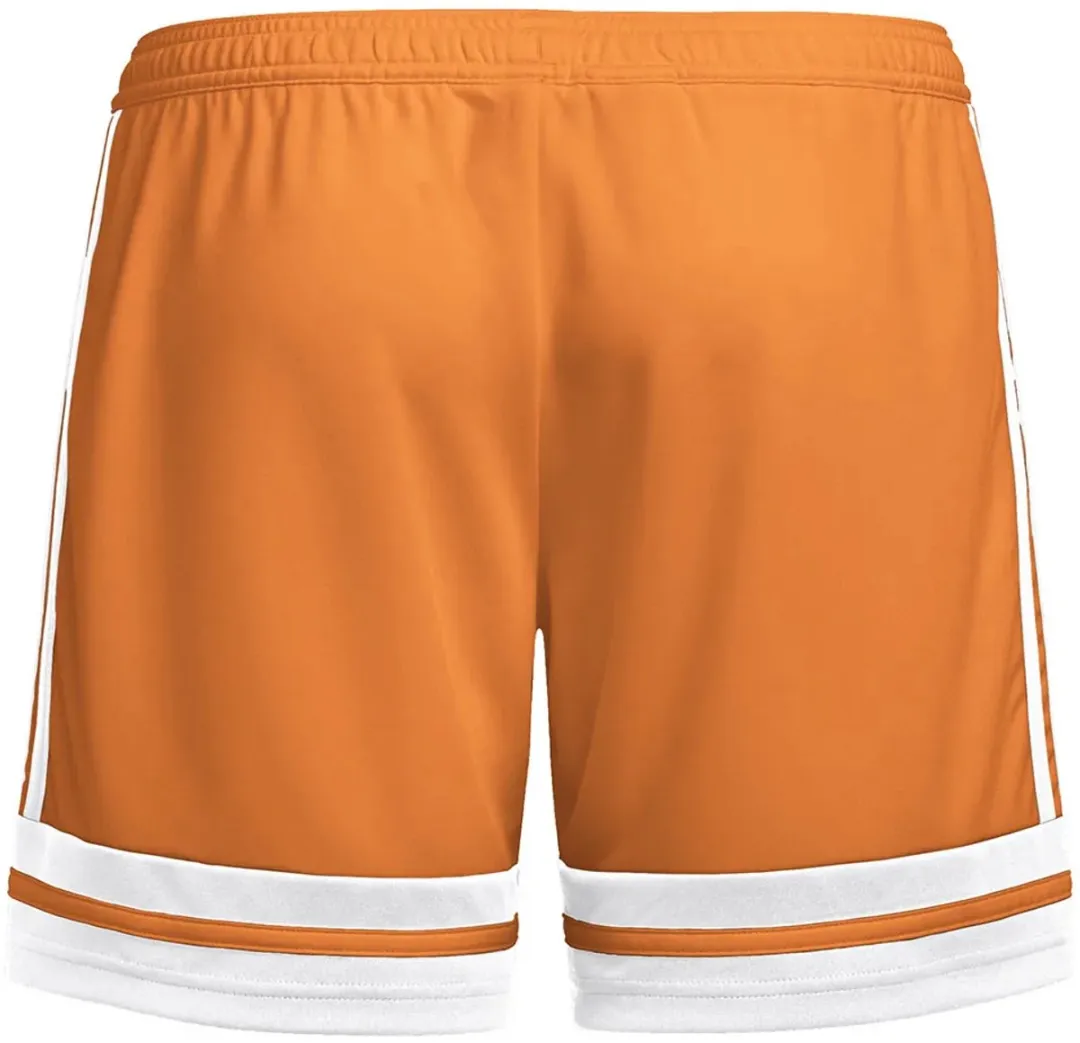 Adidas Squadra 25 Korte Broek - 5-6 jaar - Oranje/Wit