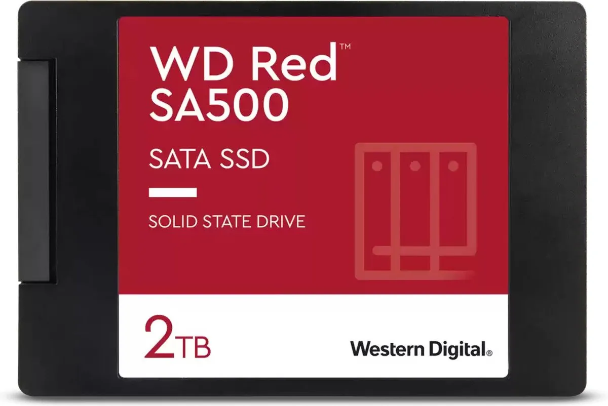 Western Digital Red SA500 WDS200T2R0A SSD 2TB - 2.5 inch - afbeelding 6 van 6