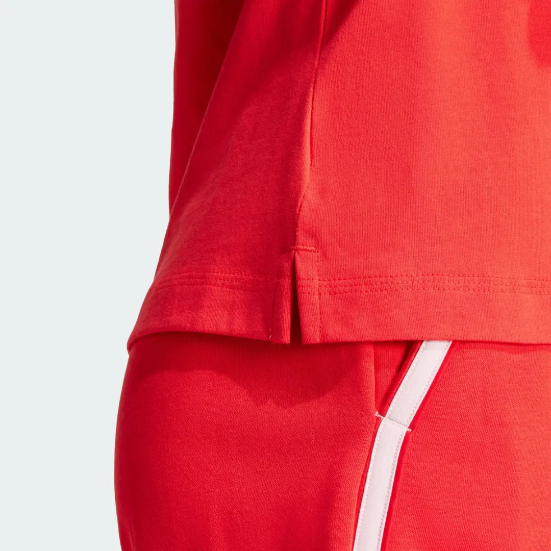 adidas Essentials Color Pop T-shirt Dames - Rood S