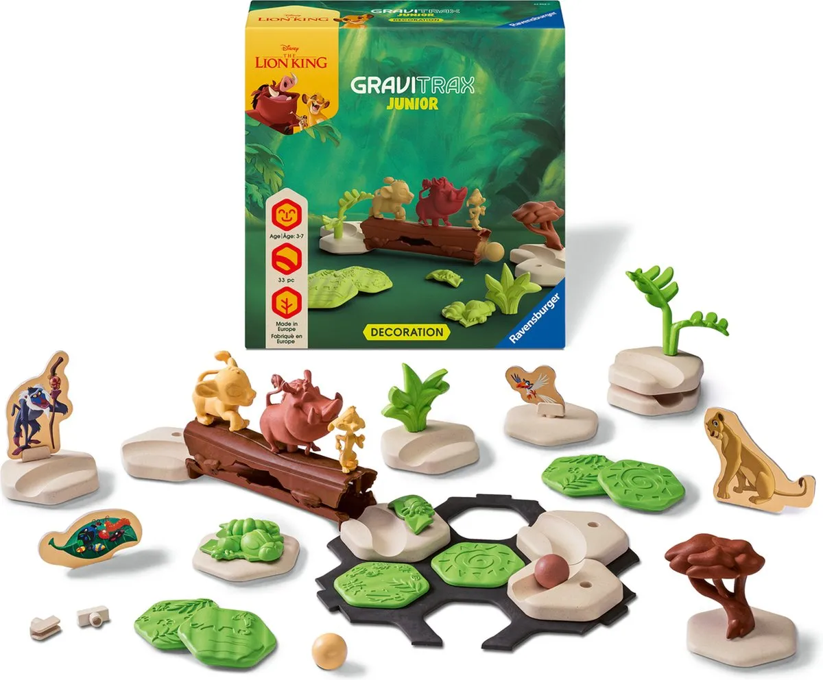 Ravensburger GraviTrax Junior Disney The Lion King Uitbreidingsset - Meerkleurig
