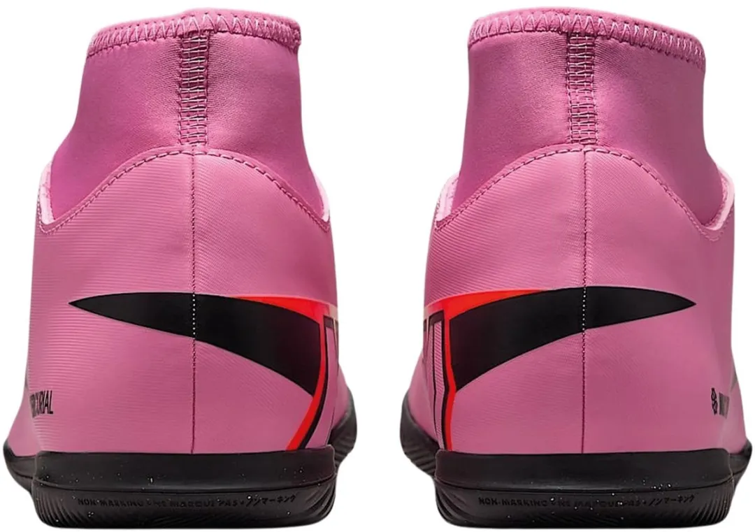 Nike Mercurial Superfly 10 Club Zaalvoetbalschoenen FQ8315-600 - 45 - Roze/Zwart/Rood