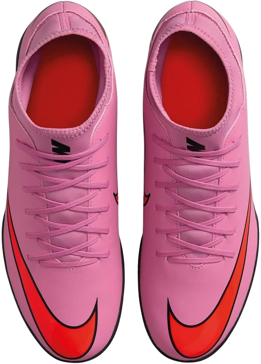 Nike Mercurial Superfly 10 Club Zaalvoetbalschoenen FQ8315-600 - 45 - Roze/Zwart/Rood