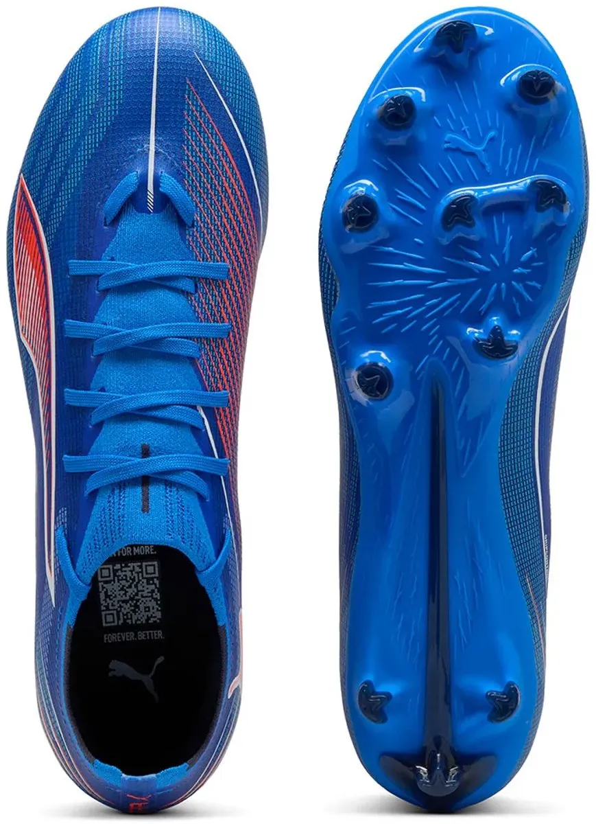PUMA Ultra 6 Match FG/AG Voetbalschoenen - Blauw - 40.5