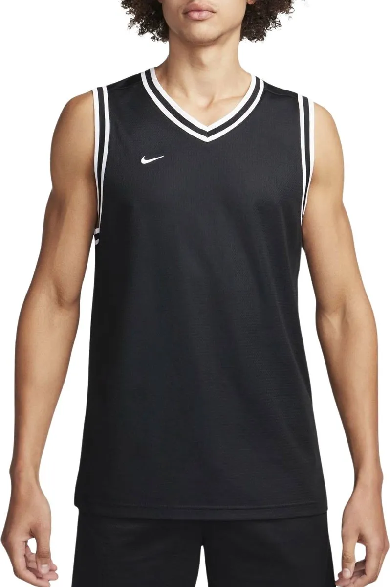Nike DNA Tanktop Heren M - FQ3707-100 - Wit/Zwart