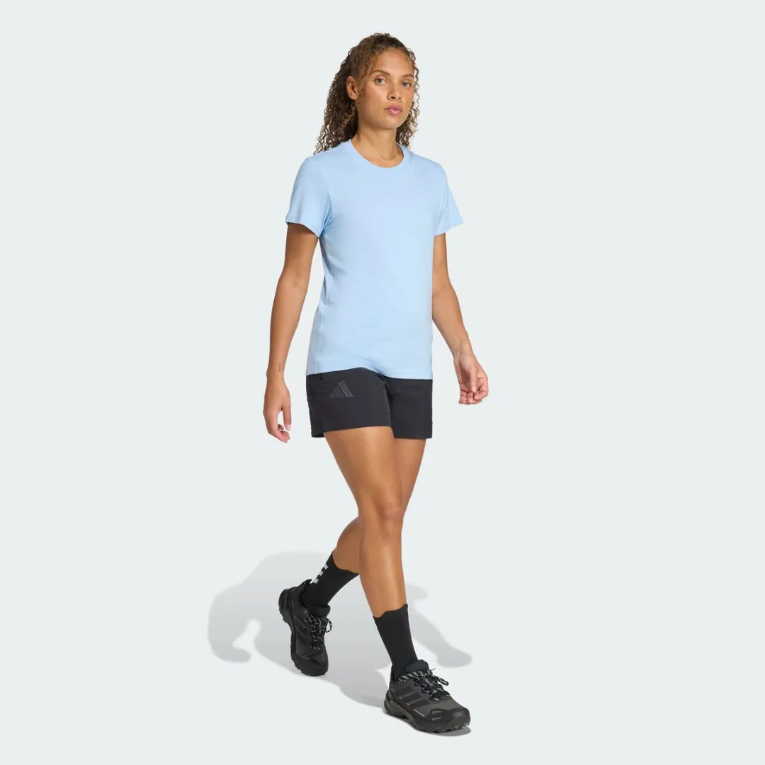 adidas Terrex Mountain Graphic T-shirt KB9606 - Blauw