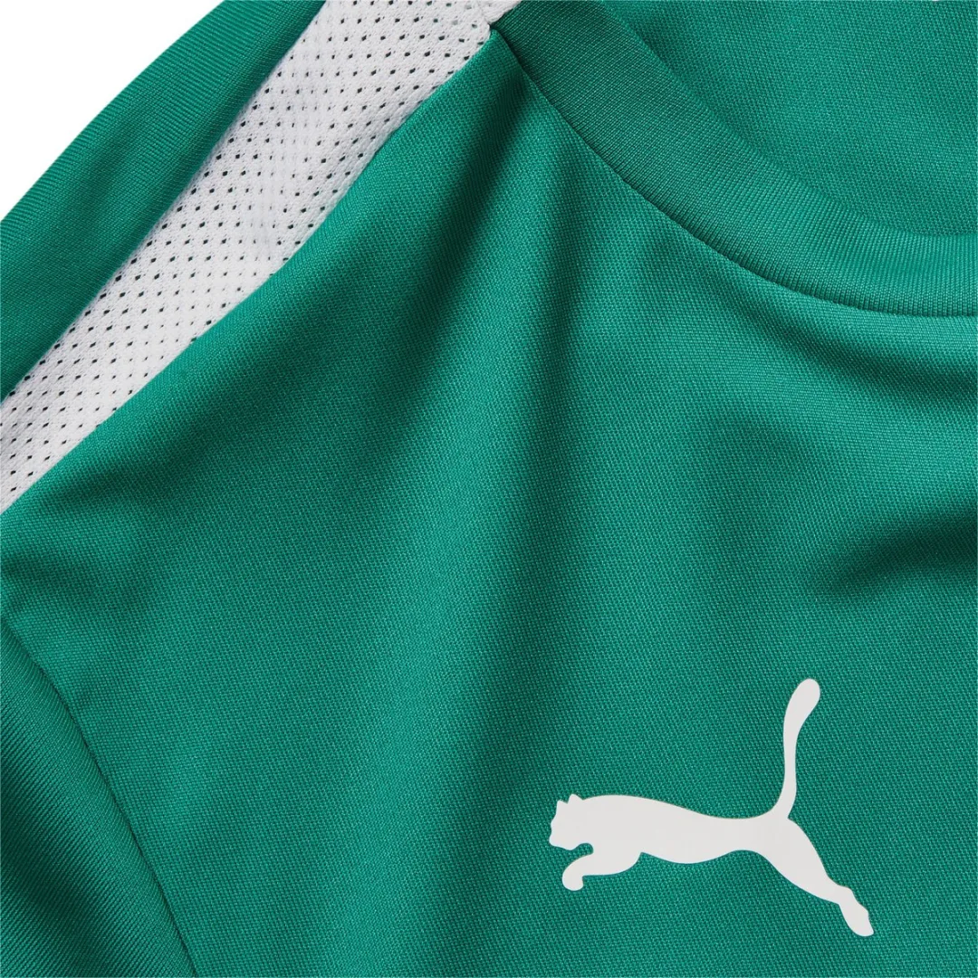 PUMA TeamLIGA Sportshirt 704925-05 - Maat 164 - Groen/Wit