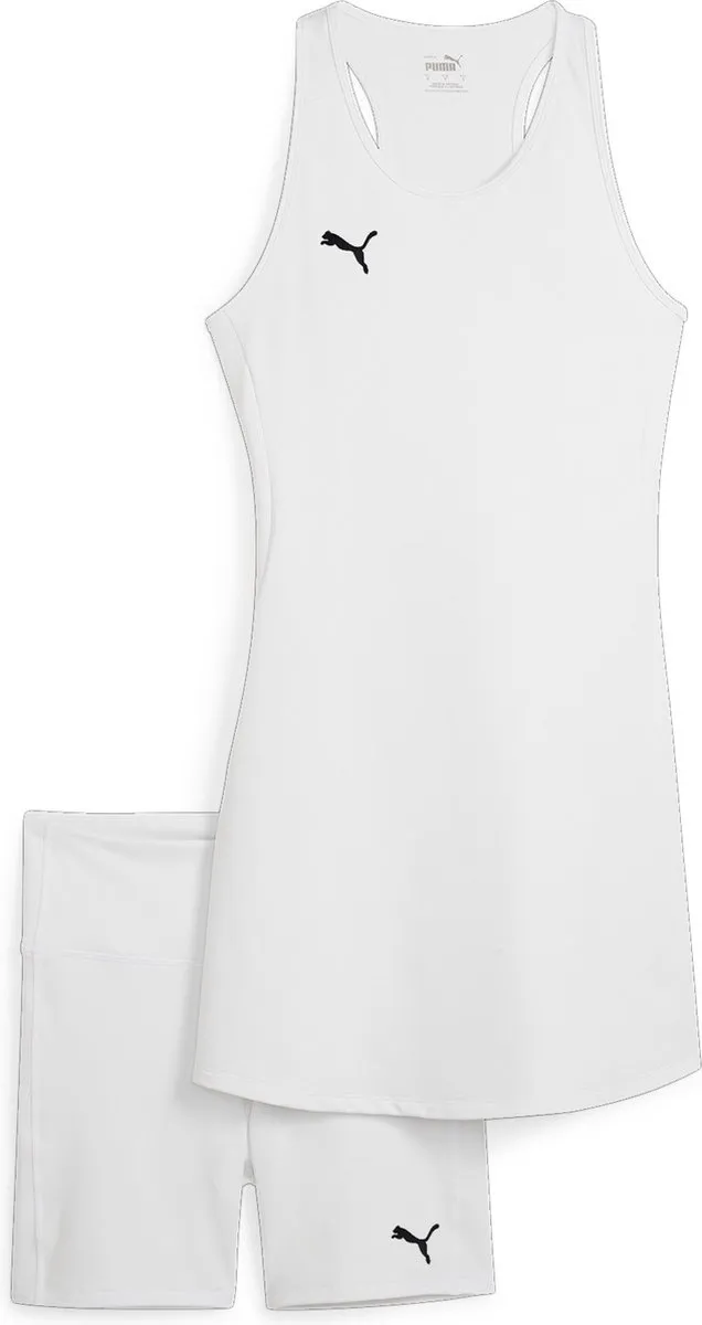 PUMA TeamGOAL Dress Dames Sportjurk - L - Wit/Zwart - afbeelding 2 van 6