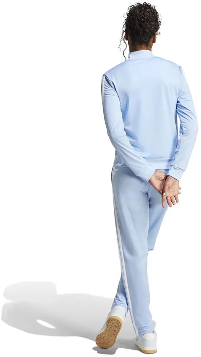 Adidas Essentials 3 Stripes Trainingspak S - Glow Blue