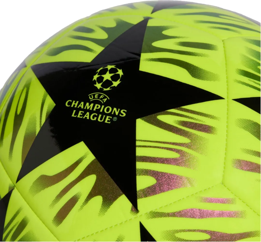 Adidas Champions League ZE Voetbal - Maat 5 - Geel
