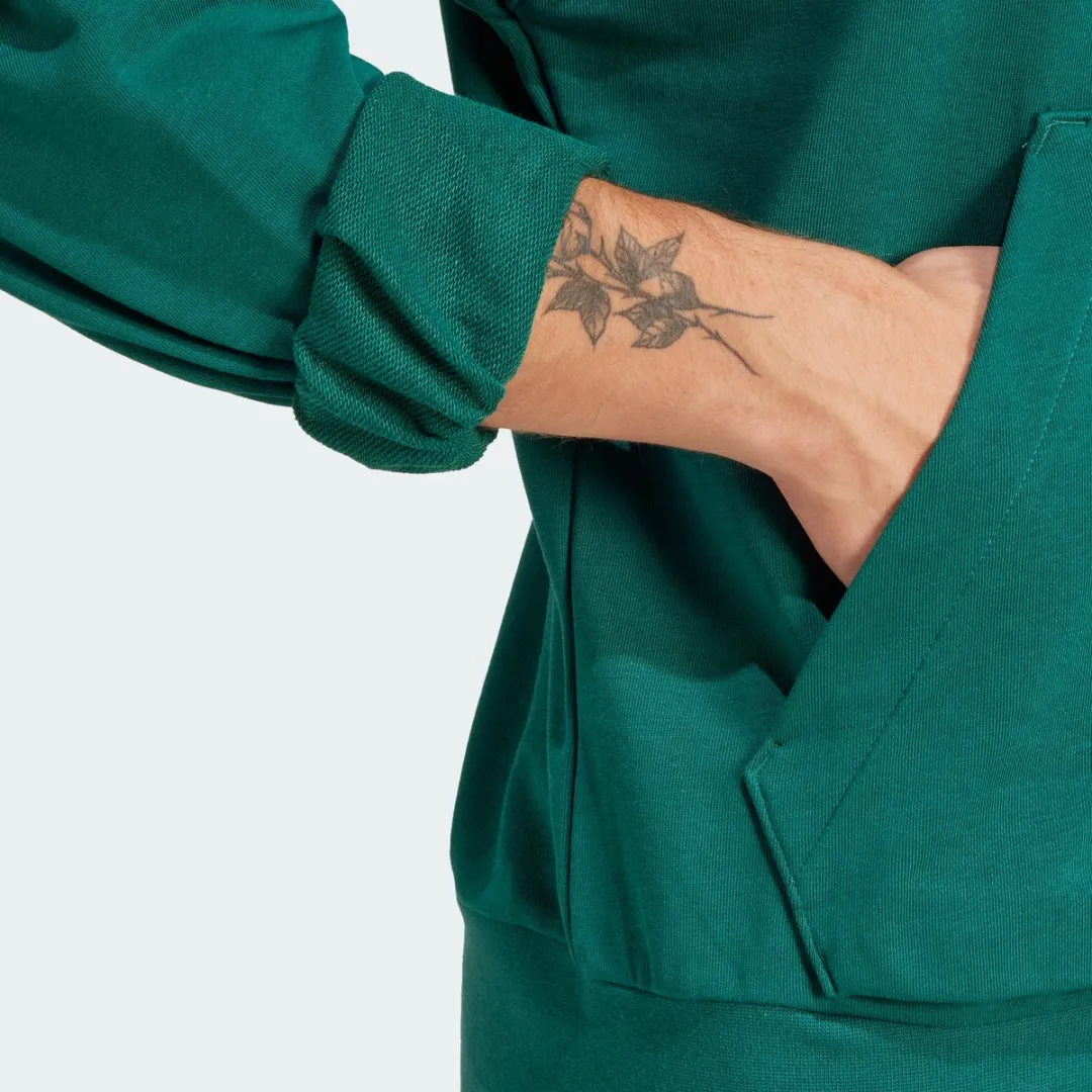 adidas Essentials Feelcozy French Terry Hoodie JE3841 - Heren - Groen