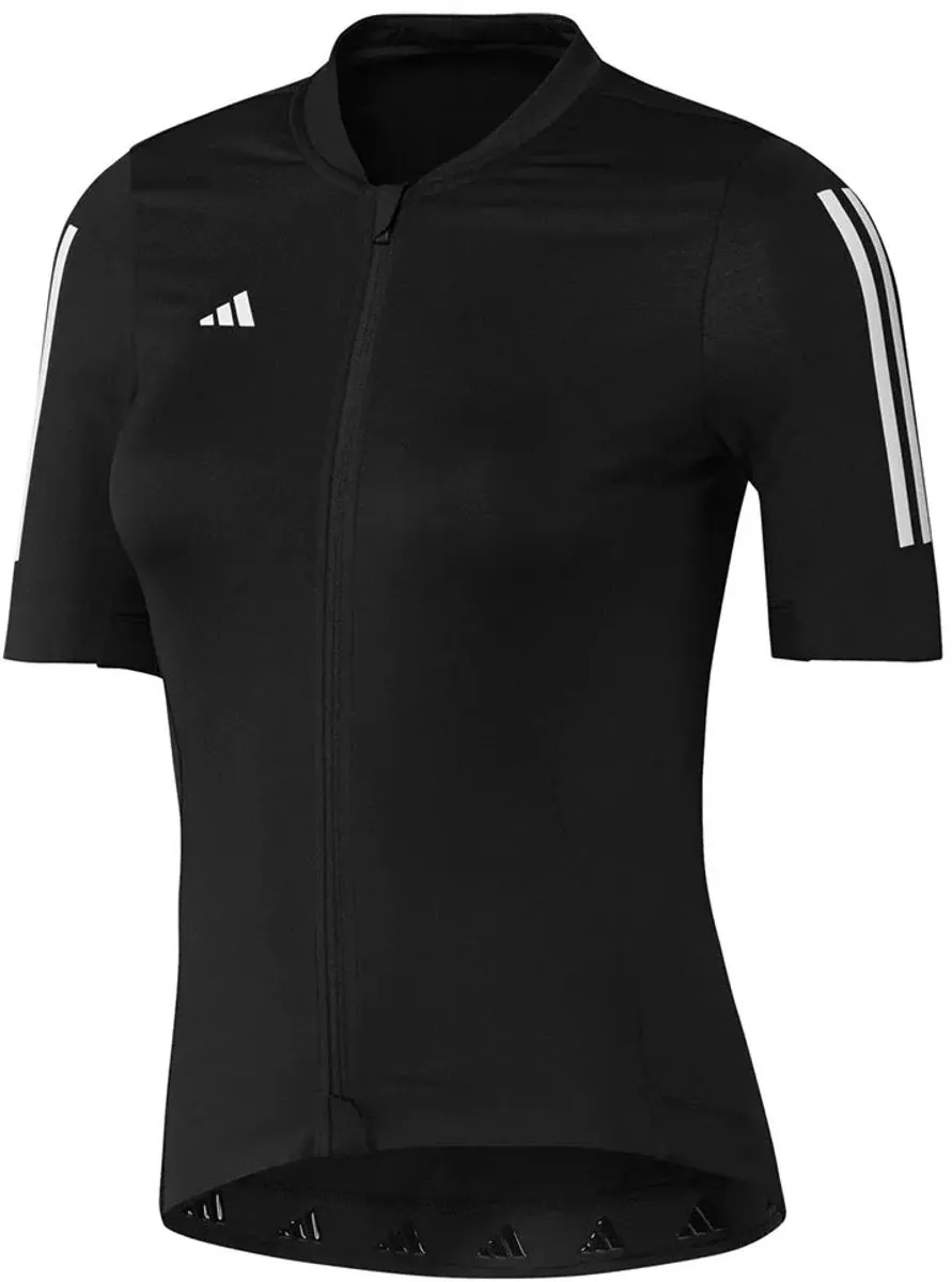 Adidas Tempo 3 Stripes Wielertrui - XS - Zwart