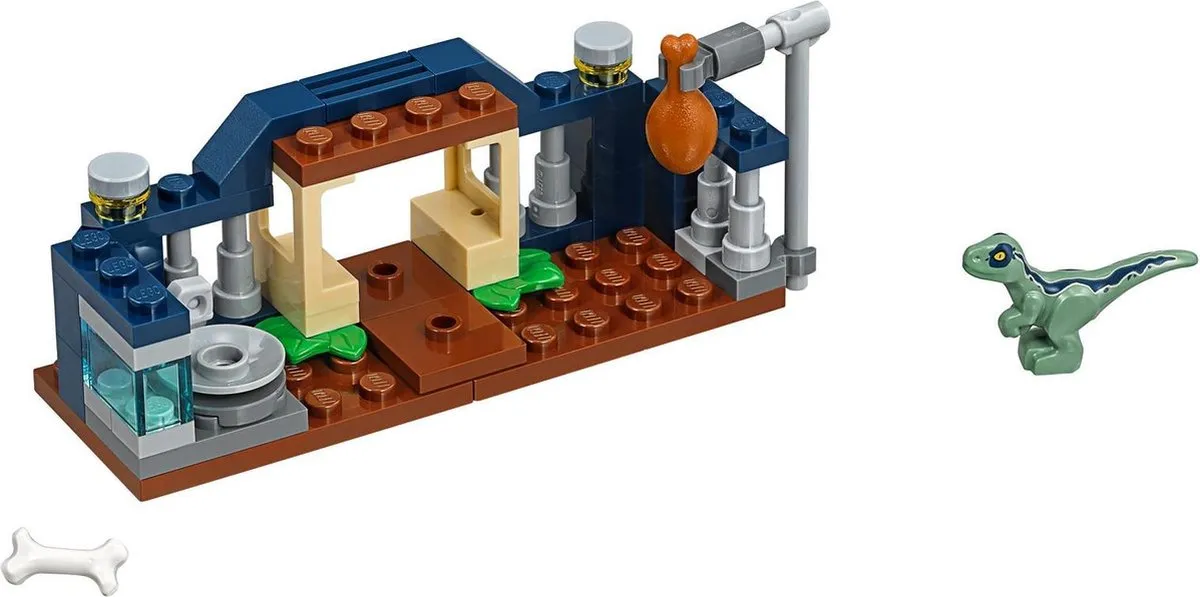 LEGO Jurassic World Baby Velociraptor Playpen 48 Stukken - Multikleur - afbeelding 3 van 4