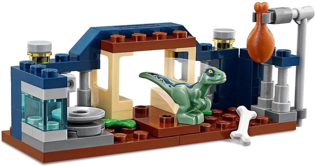 LEGO Jurassic World Baby Velociraptor Playpen 48 Stukken - Multikleur - afbeelding 4 van 4