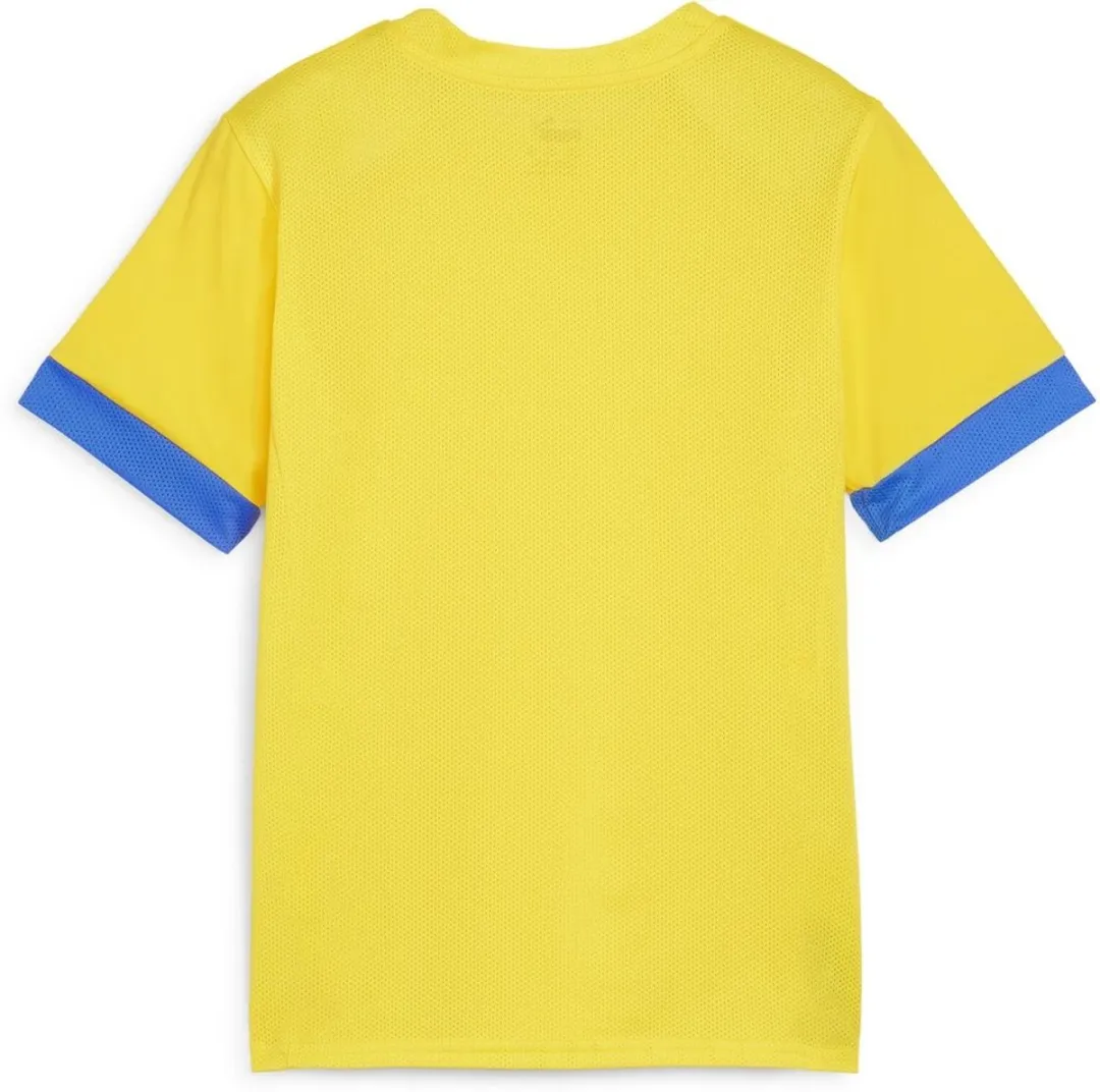 PUMA Kinder TeamGoal Matchday Jersey 128 - Faster Yellow/Electric Blue
