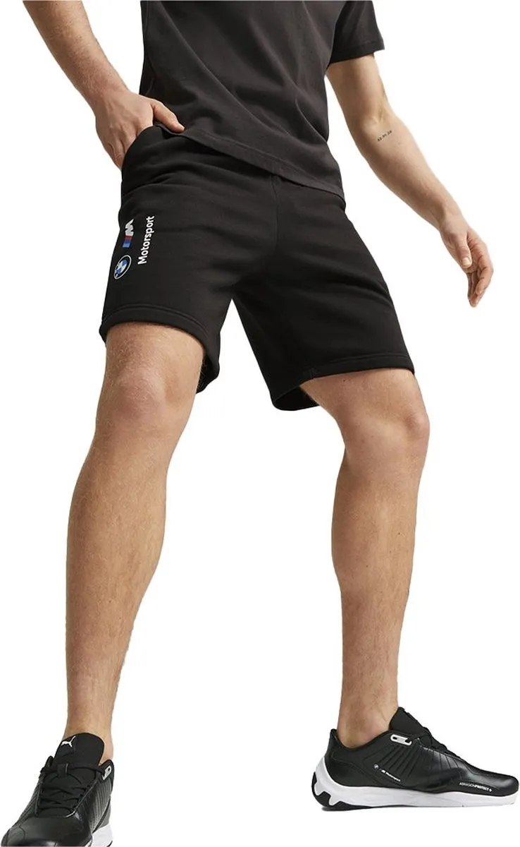 PUMA BMW Motorsport Ess FT Korte Broek - S - Zwart