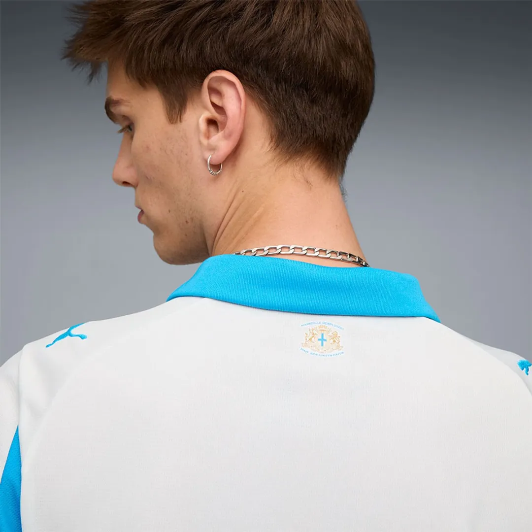 PUMA Olympique Marseille 25/26 Thuis T-shirt - M - Wit