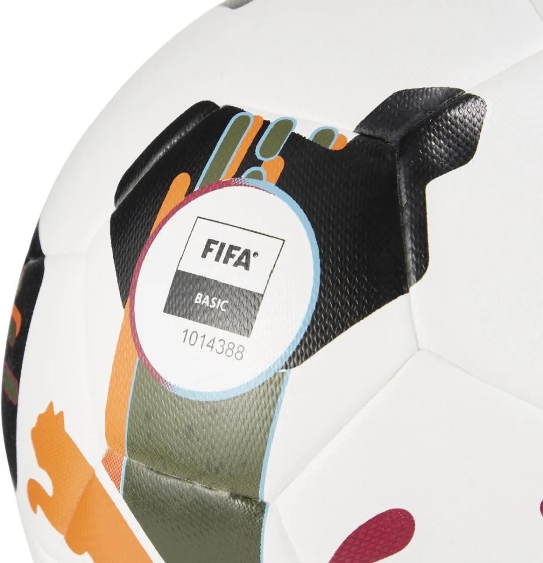 PUMA Kinder Voetbal Orbita 4 HYB 5 - Wit/Multicolor