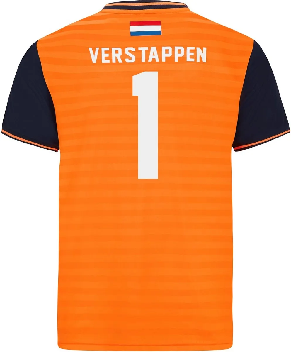 Red Bull Racing Max Verstappen T-shirt - Oranje - XL