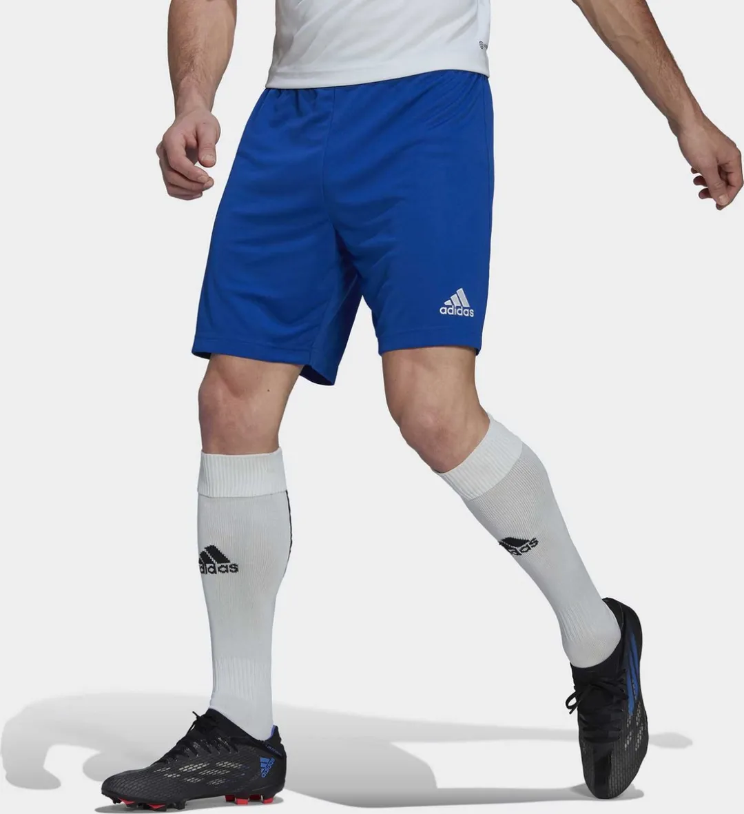 adidas Entrada 22 Sportbroek Short M - Blauw/Wit