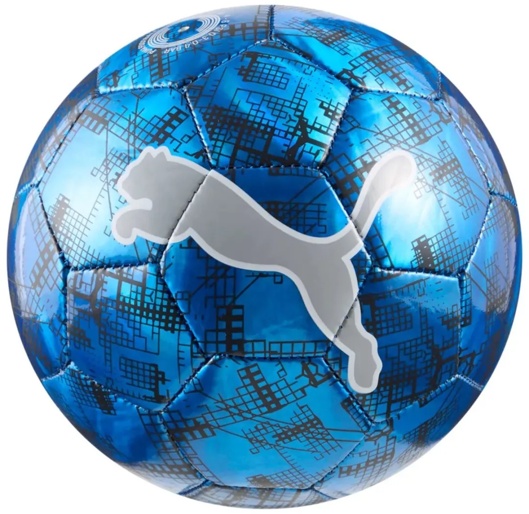 PUMA Cup Graphic Mini Voetbal - Blauw