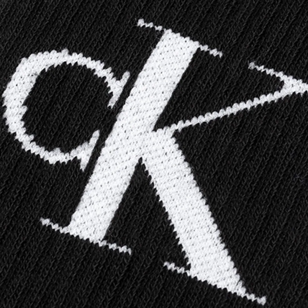 Calvin Klein Heren Sokken Monogram Logo - 4 Stuks