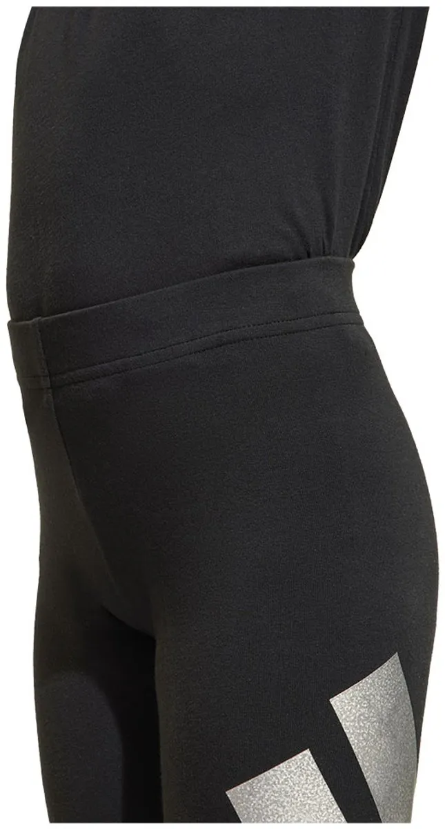 Adidas Seasonal Essentials Glam Cotton Trainingspak - 4-5 jaar - Zwart