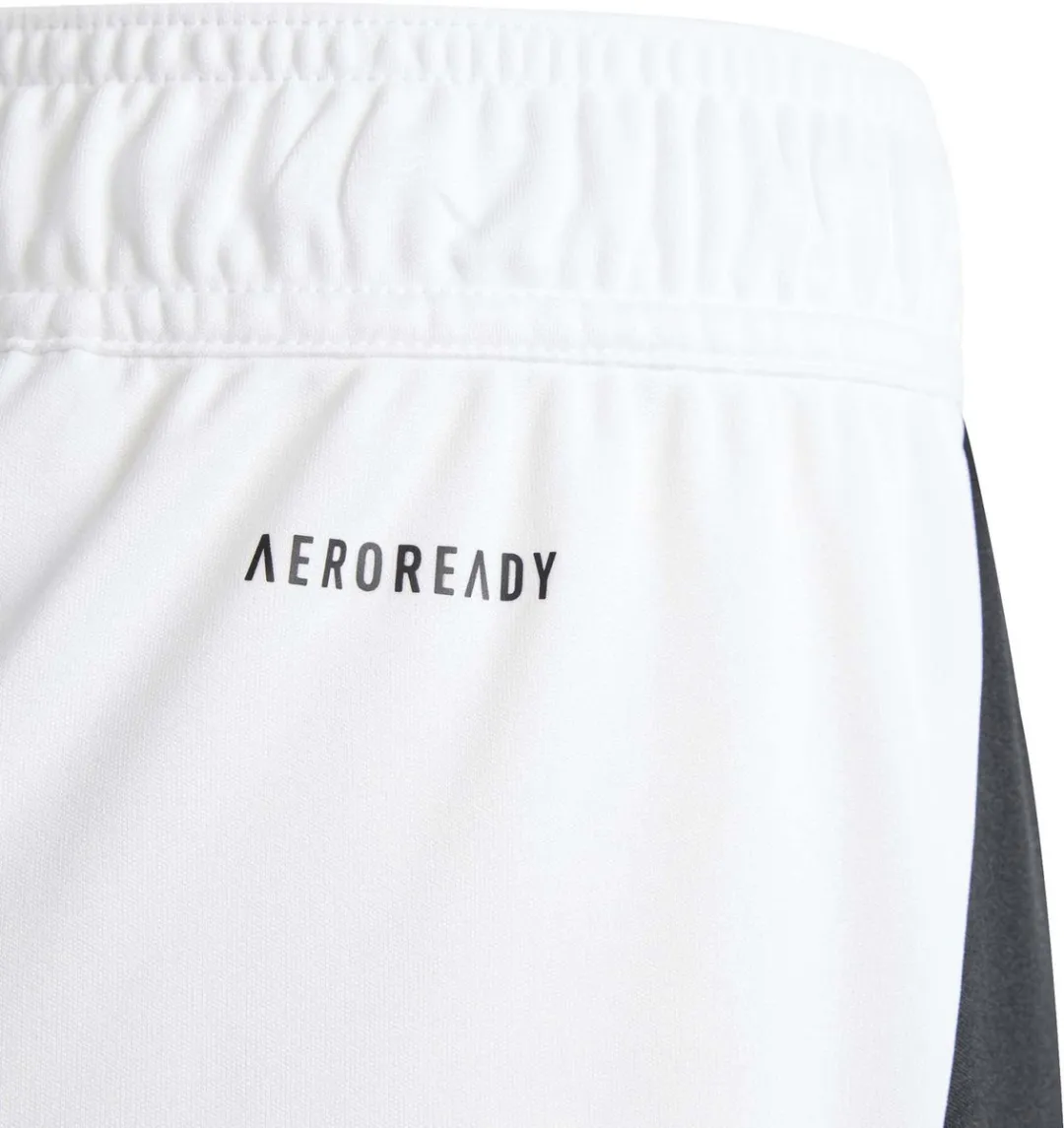 adidas Tiro 24 Short Junior 128 - Wit/Zwart