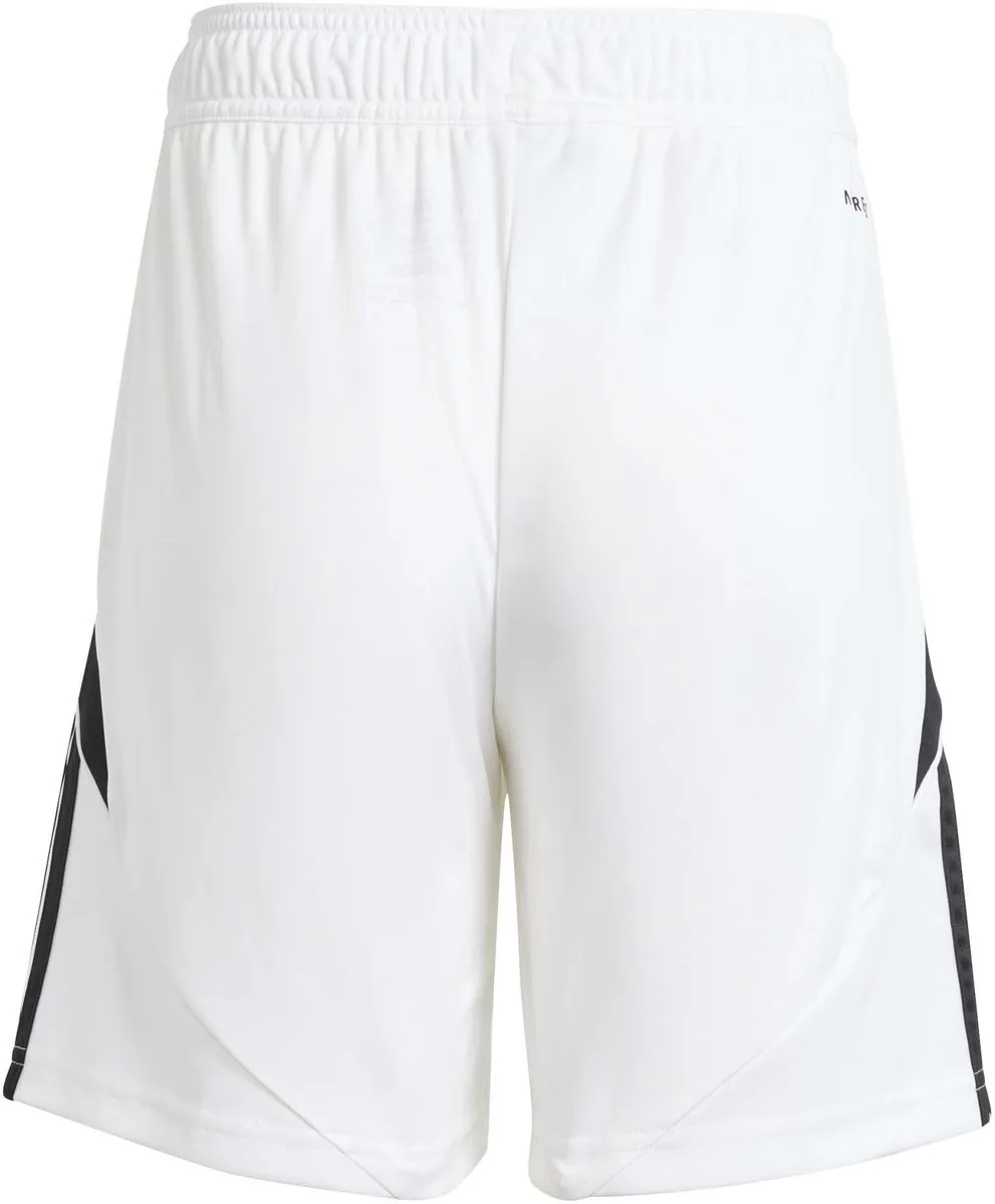 adidas Tiro 24 Short Junior 128 - Wit/Zwart