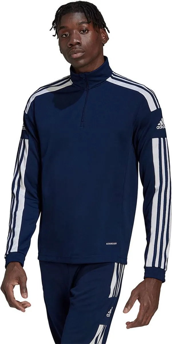 Adidas Squadra 21 Trainingssweater XXL - Donkerblauw/Wit