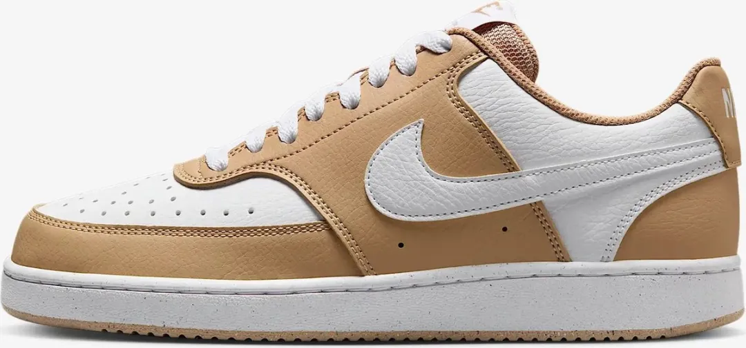 Nike Court Vision Low Dames Sneakers - Bruin - 37+
