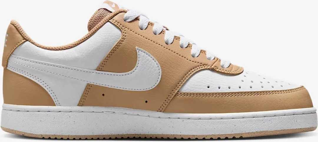 Nike Court Vision Low Dames Sneakers - Bruin - 37+