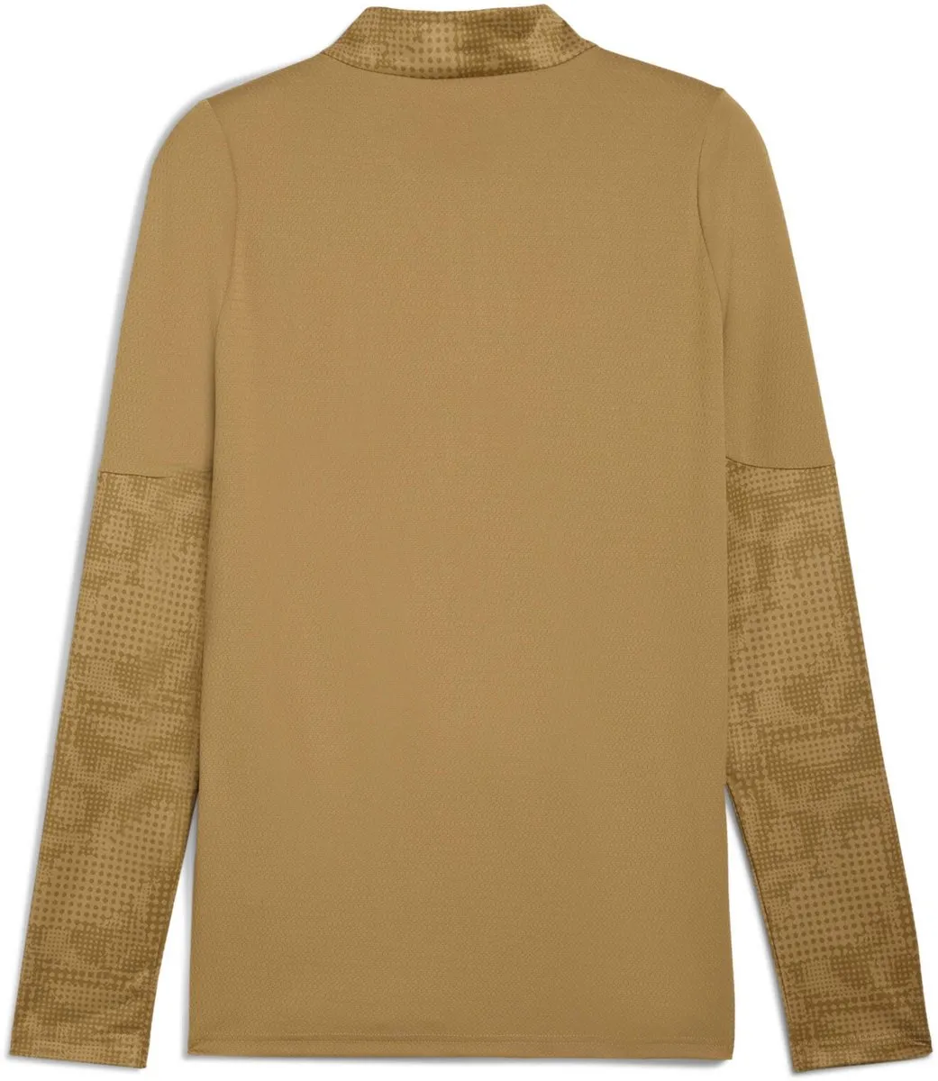 PUMA Trainingsshirt 1/4 Zip RC Lens 2025/26 - L - Beige