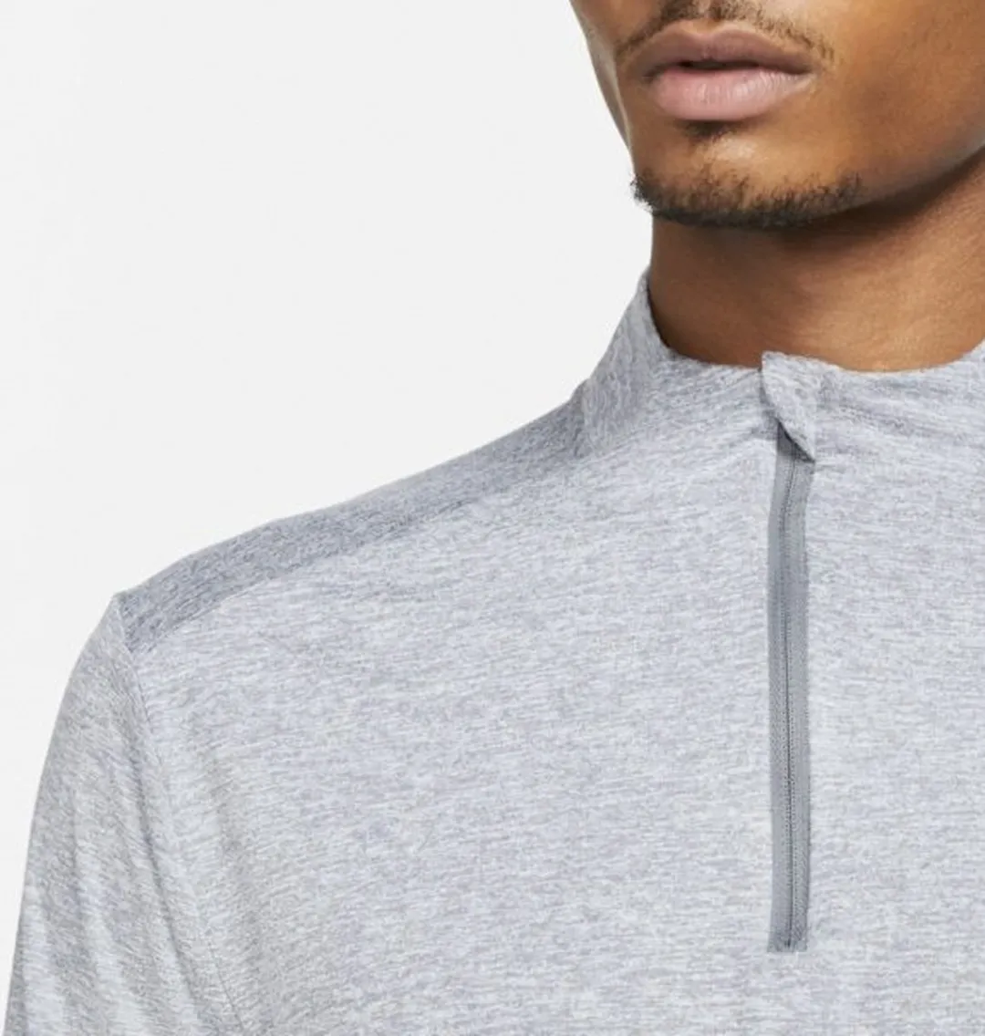 Nike Dri-FIT 1/2 Zip Heren Sporttrui - XL - Grijs