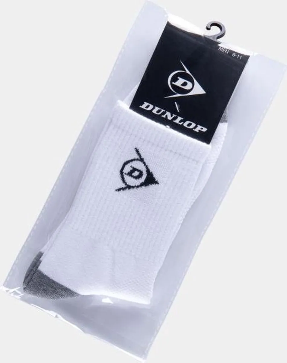 Dunlop Performance Tennis Sokken Wit - 40-45