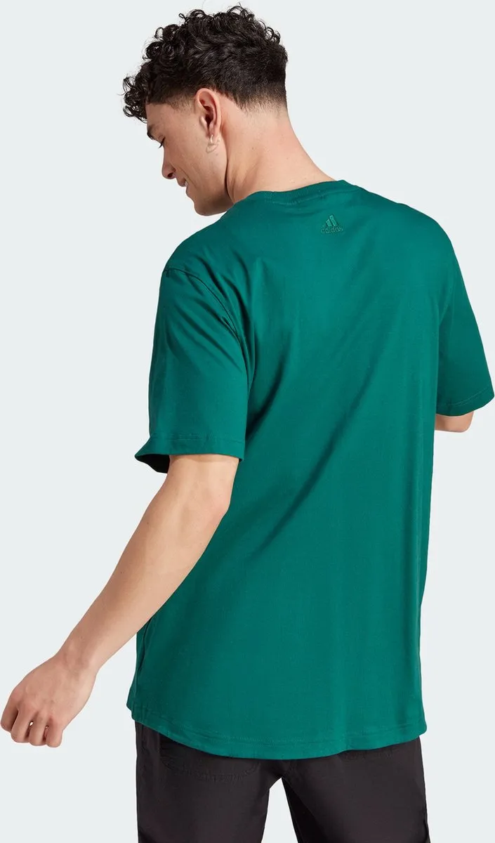 adidas Sportswear All SZN Graphic T-shirt IJ9434 - Groen S