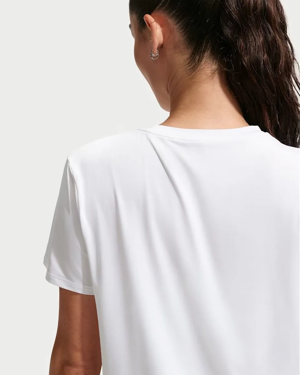 Nike One Classic Dri-FIT T-shirt Dames - L - Wit