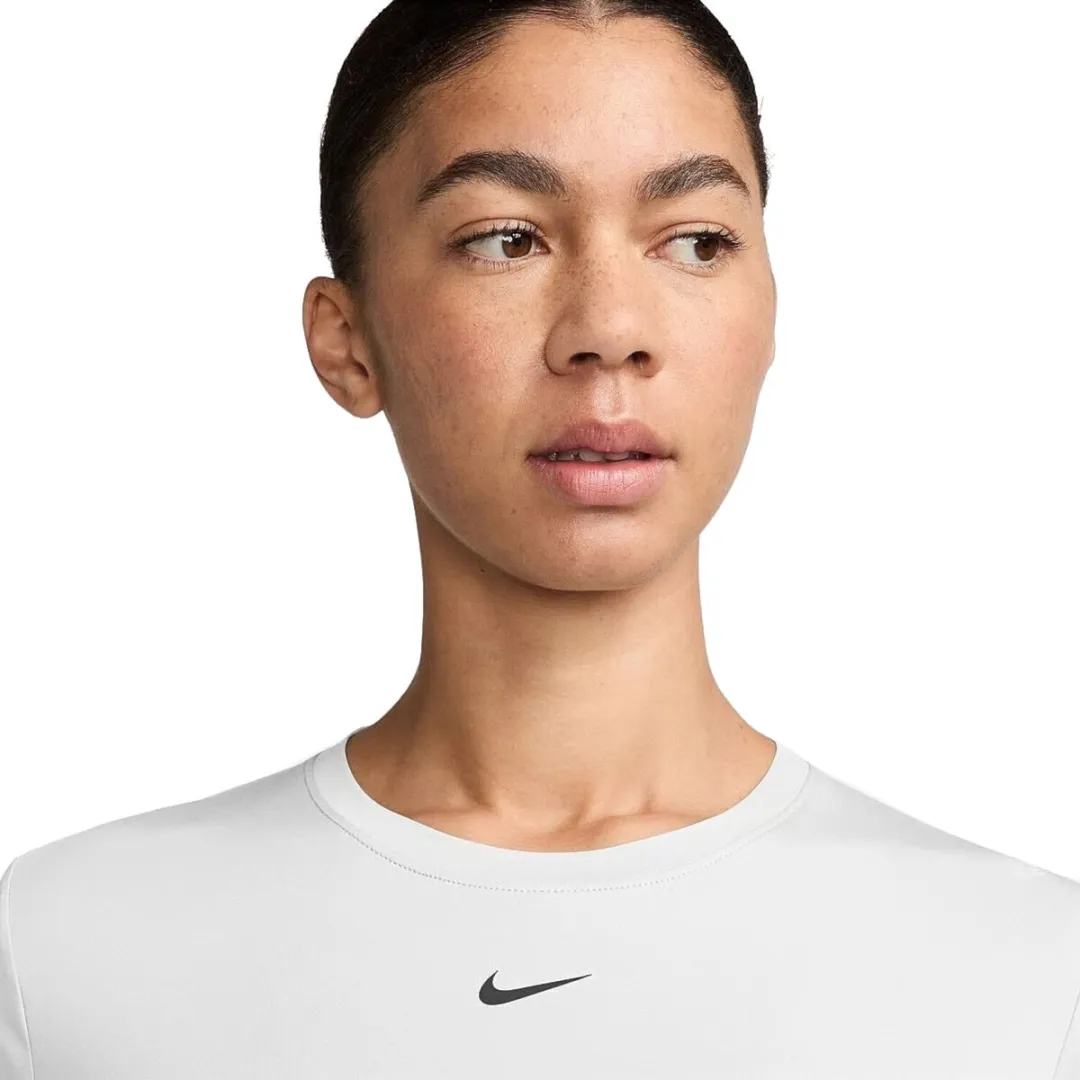 Nike One Classic Dri-FIT T-shirt Dames - L - Wit