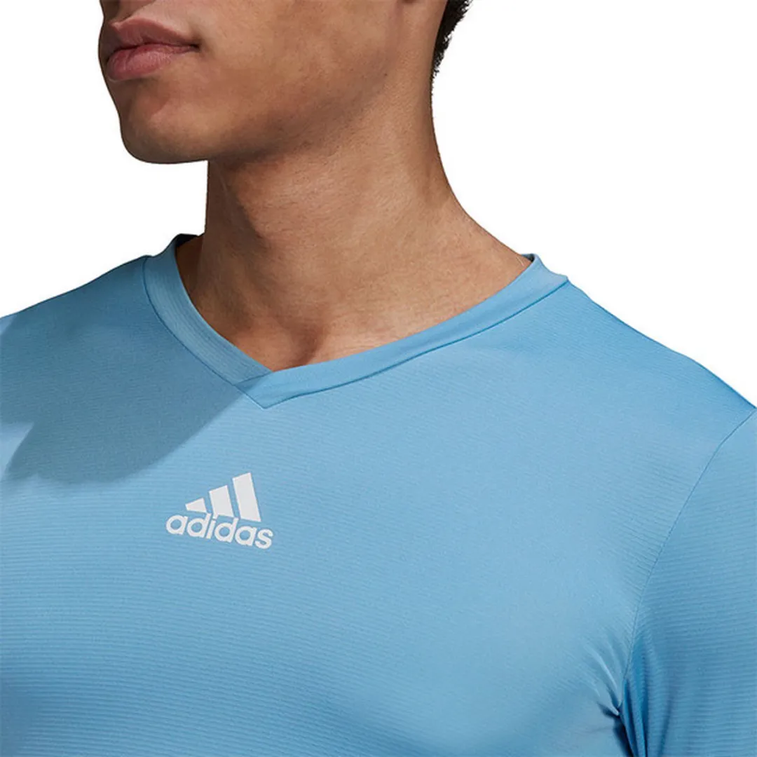 adidas Team Base Tee GN7507 - XXL - Blauw