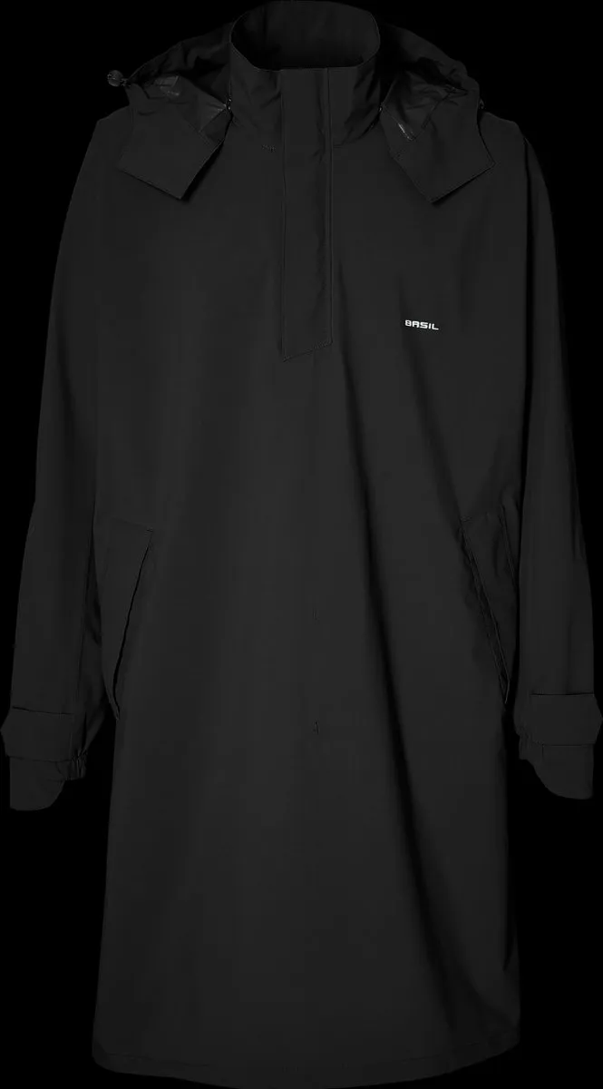 Basil Mosse Regenponcho XL/XXL - Zwart
