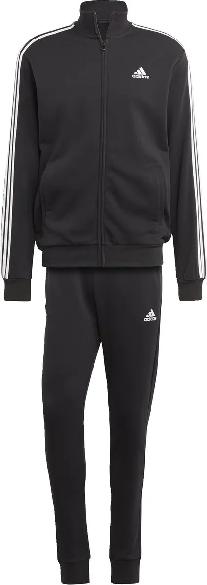 adidas Sportswear Basic 3-Stripes Trainingspak IC6766 - Heren - Zwart